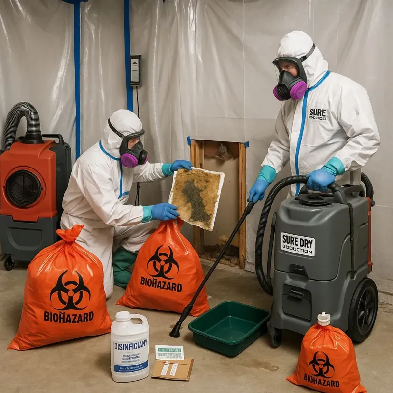 Contaminated Water Handling Protocols process in Chicora, PA