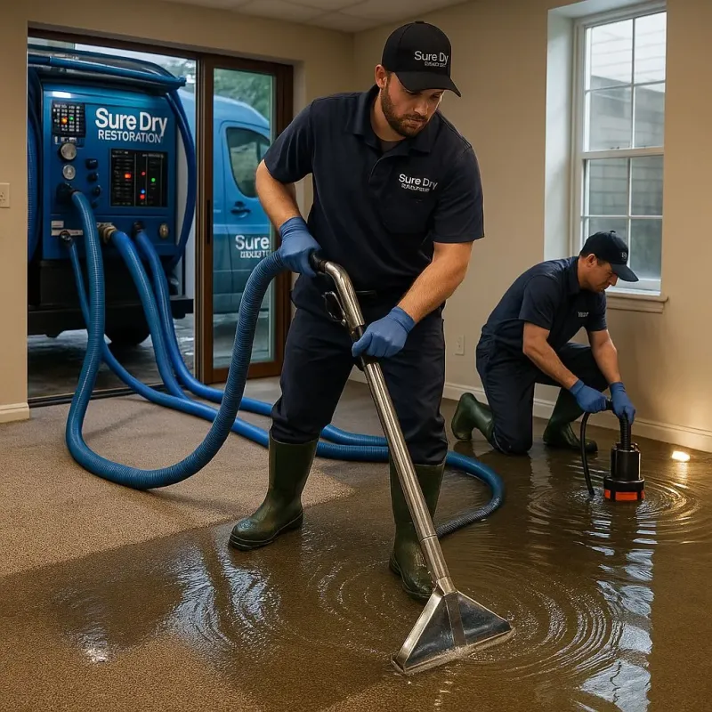 Water Extraction and Removal process in Chicora, PA